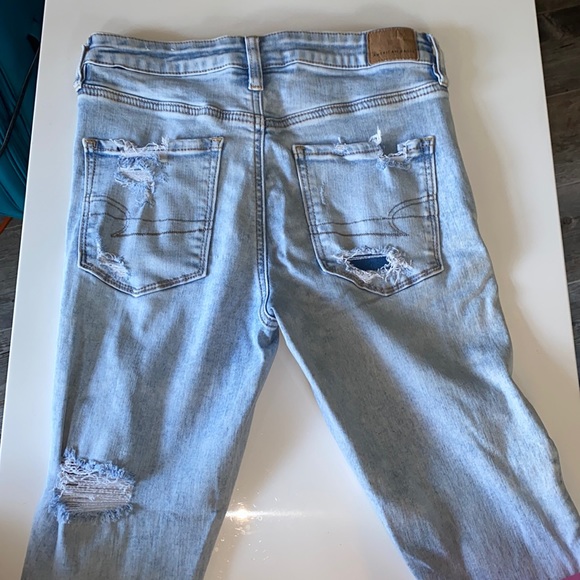 AE Ne(x)t Level Ripped High-Waisted Jegging - Picture 4 of 6